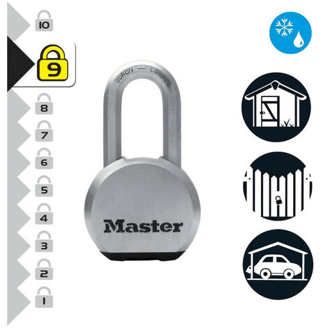 Master Lock Cadenas biométrique haute sécurité - 56 mm avec