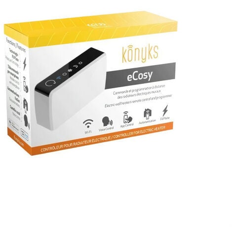 Contrôleur Wi-Fi Konyks eCosy pour radiateurs électriques a fil pilote