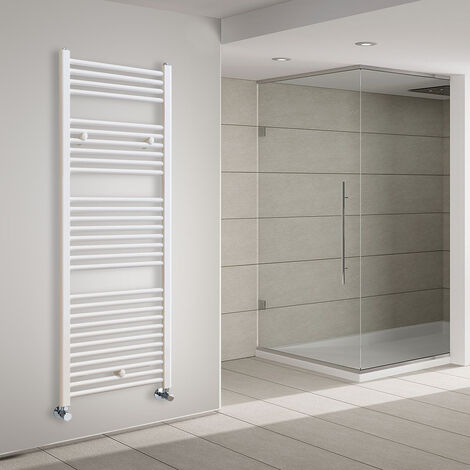 EMKE Toallero Baño Radiador Plano, toallero de Paneles, 1041 x 400 mm,  Antracita Color, secador de Toallas con conexión Lateral, 456W, radiador  secador de Toallas de Agua Caliente : : Hogar y cocina