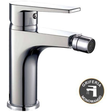 Kibath Grifo de Bidet monomando DEN acabado CROMO brillo fabricado en latón (1/4)