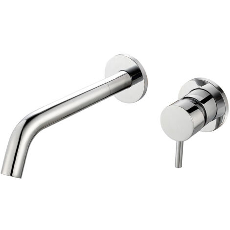 Kibath Grifo Empotrado de Lavabo monomando ZUÑI acabado CROMO brillo fabricado en latón (1/5)