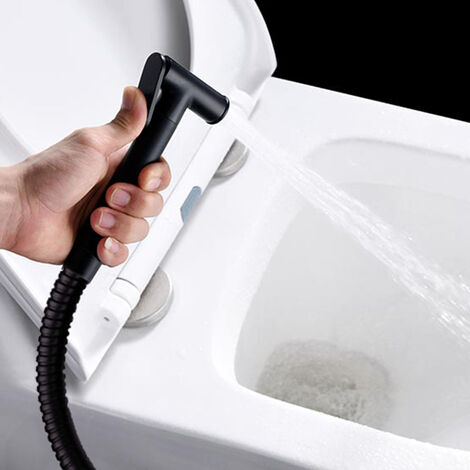 Hidroescobilla Grifo Higiene Intima redonda agua fría. Grifo redondo para  instalar junto al WC. Ahorrando espacio y es útil para la limpieza