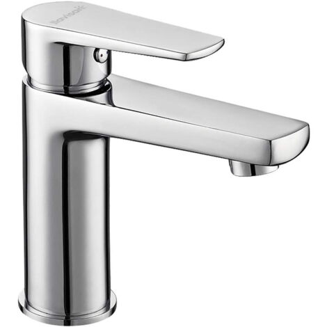 Kibath Grifo de Lavabo monomando ASTRO apertura en frio acabado CROMO brillo fabricado en latón (1/5)