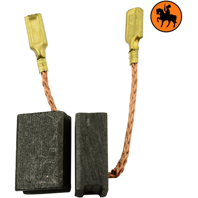 Vhbw 2x Balais Charbon 6,3 X 16 X 22 Mm Remplace Flex 459.1