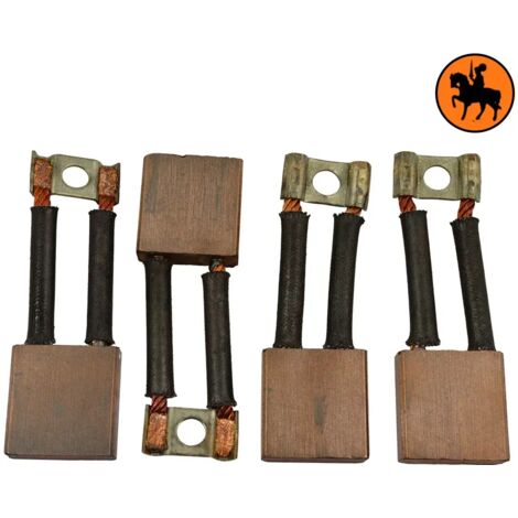 Balais de charbon BSX 44 (4) pour Bosch Démarreur 8x22x22,5mm (1/3)