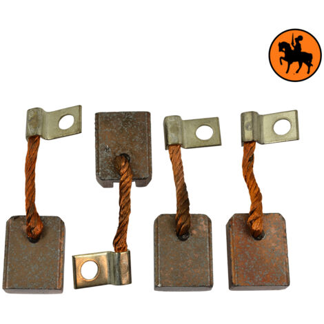 Balais de charbon BSX 52 pour Bosch Démarreur 7x14x17,5mm (1/3)