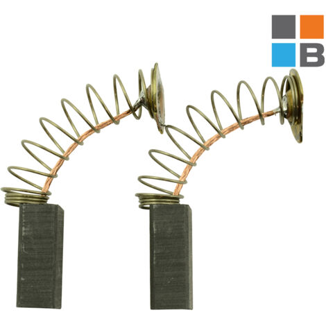 Balais de charbon pour Parkside PDSSE 550 A1 - 5 x 8 x 12,5mm