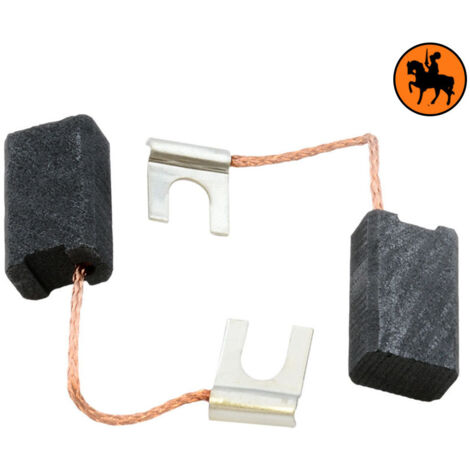 Balais de charbon pour mélangeurs Collomix RG150, RGE150 - 6,35 x 10 x 17 mm (1/3)