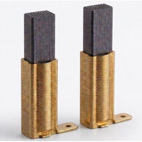 Balais de charbon pour consoles de mixage Collomix CX 10, CX 10-A, CX 20, CX 22 Duo, CX 100 HF, CX 200 HF et CX 400 HF - 8 x 19 x 37 mm (1/3)