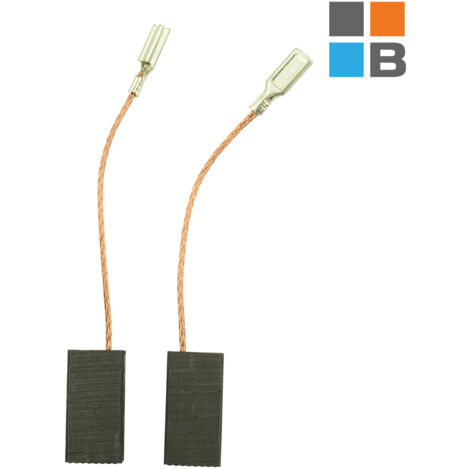 Balais de charbon Parkside PWS 125 l9 - 5,7 x 8,7 x 16,50 mm