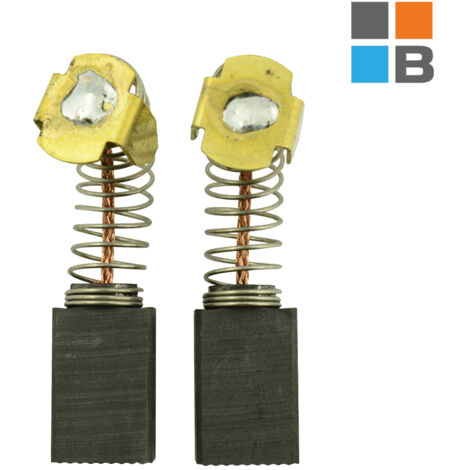 Balais de charbon pour Parkside PKS 1500 C4 - 6 x 10 x 13,5 mm