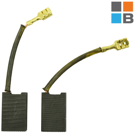 Balais de charbon pour Parkside PWS 230 F5 - 7,5 x 13,5 x 20,5 mm