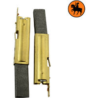 Lot 2 Balais De Charbon 5,5 X 11 X 37 Mm Compatible Festool 496268 - Pour Outils Électriques Festo