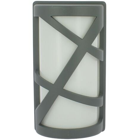 Lampe d'extérieur avec détecteur de mouvement maison anthracite éclairage  extérieur applique murale en acier inoxydable avec détecteur de mouvement,  boule, 1x E27, LxPxH 26,5x25x37 cm