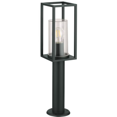 Borne de jardin Gris anthracite COMETA E27 IP54 50cm