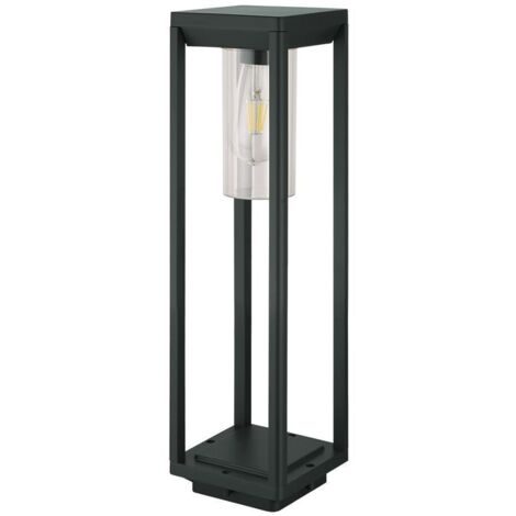 Borne de jardin CELESTA 50cm E27 Gris anthracite IP44
