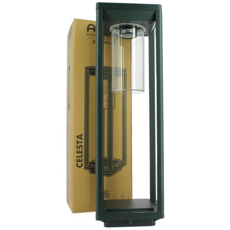 Borne de jardin CELESTA 50cm E27 Gris anthracite IP44