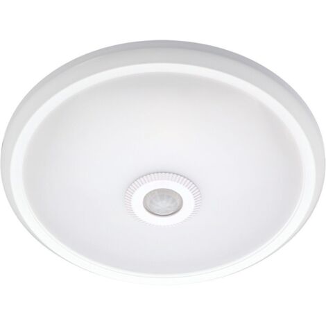 Arum Lighting – Plafonnier LED détecteur de mouvement 14W – CCT réglable 3000K/4000K/6000K – Détection jusqu'à 6m – Usage intérieur IP20