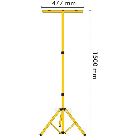 Trépied pour projecteur extensible jusqu'à 1.50 mètres de hauteur