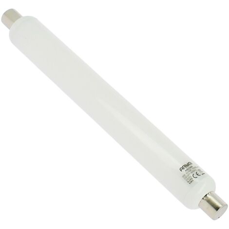 Arum Lighting – Tube LED S19 9W équivalent 70W – Blanc chaud 3000K – Angle d'éclairage 360° – Longueur 30,9 cm – Culot S19