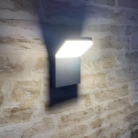 Applique murale LED Extérieure DAYTONA 12W Eq 120W IP65  Température de Couleur: Blanc neutre 4000K