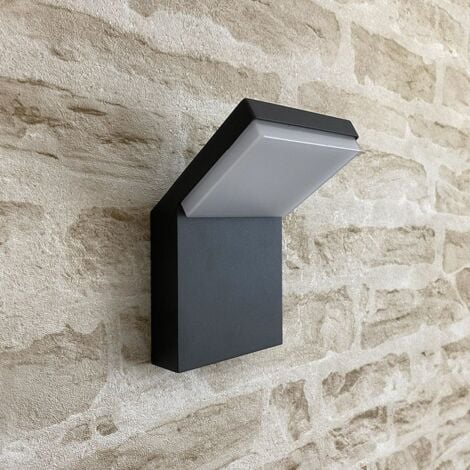 Applique murale LED Extérieure DAYTONA 12W Eq 120W IP65  Température de Couleur: Blanc neutre 4000K