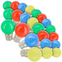 Lot de 24 Ampoules LED B22 Eq 20W Guirlande guinguette extérieur