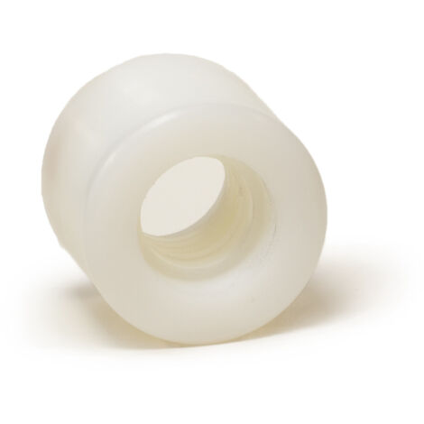 2Gt Roues Et Roulettes – Galet en plastique polyamide blanc 82mm x 60mm – Charge max 700kg – Pour transpalettes manuels et électriques – Cage à roulement 47 x 14mm