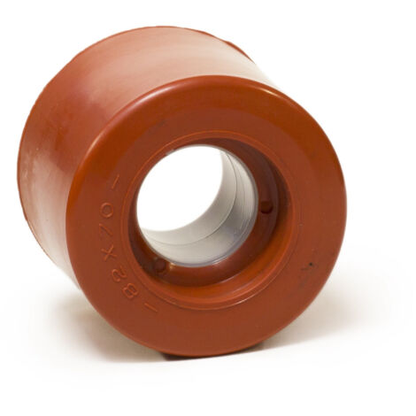 Galet 82 x 100 POLYURÉTHANE ROUGE Alimentaire  Sans RAB (C x D) : 47 x 16