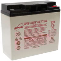 BATTERIE PLOMB ÉTANCHE NP18-12 ENERSYS  12V 18AH