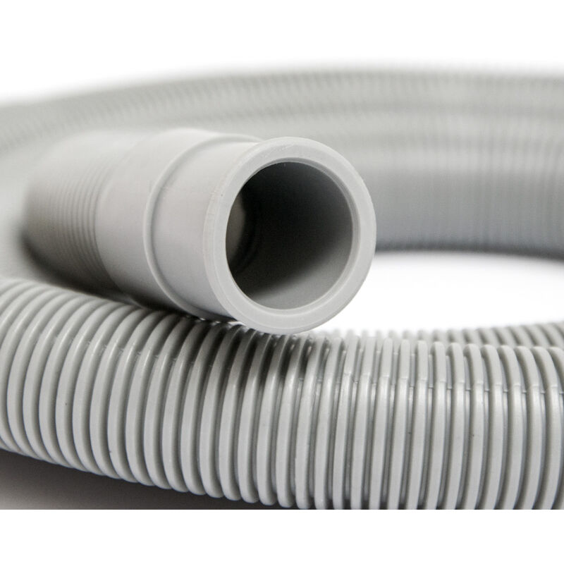 Tuyau Vidange Machine A Laver Tuyau De Vidange Pour Machine à Laver 2m - Avec Colliers Inox - Diamètre 18mm Rallonge Tuyau Machine à Laver