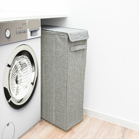 50L Laundry Basket with Lid - 20x40x60 ...