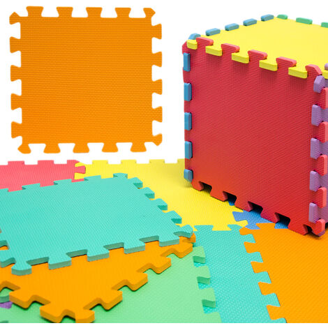 9 Pieces Baby Play Mat - 30x30 Puzzle Mats Soft Playmat Interlocking Foam Tiles