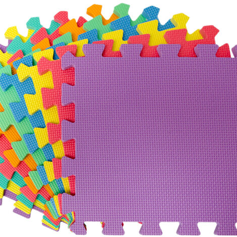 9 Pieces Baby Play Mat - 30x30 Puzzle Mats Soft Playmat Interlocking Foam Tiles