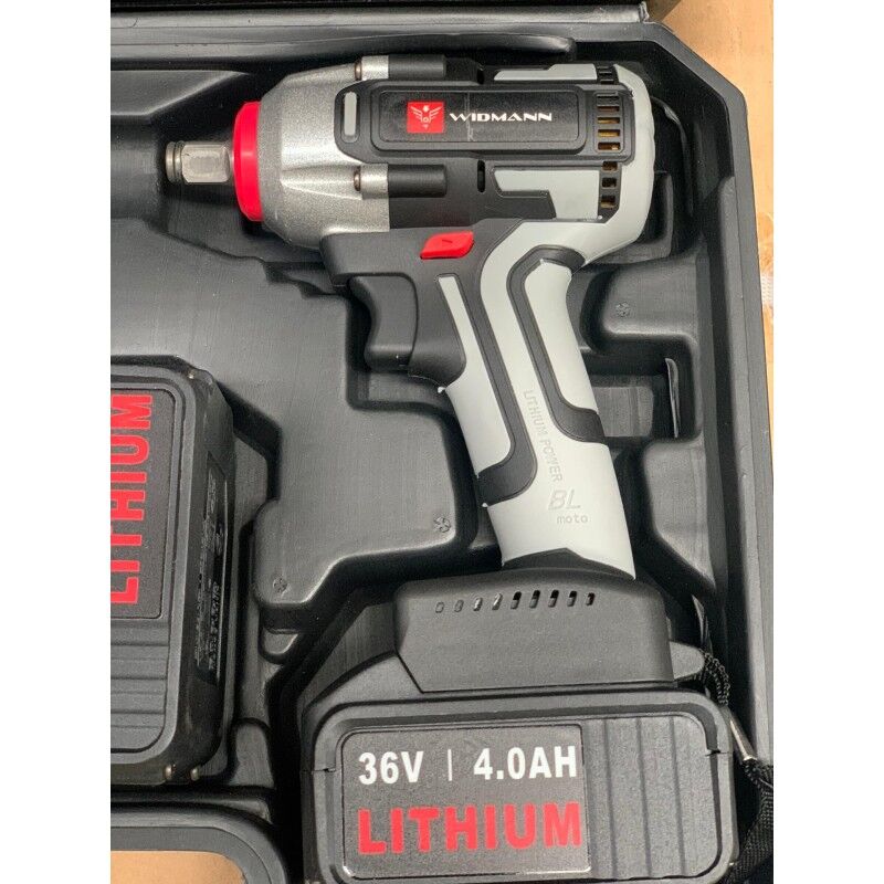  Llave inalámbrica de pistola de impacto de batería de litio de  litio 18v 350Nm con 2 baterías : Herramientas y Mejoras del Hogar