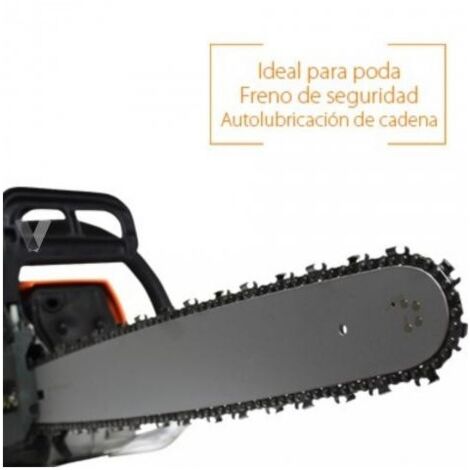MOTOSIERRA DE GASOLINA POTENTE DE 52CC DE 50 CM ESPADA NUEVA Y ARRANQUE ELECTRONICO FACIL "CDI"