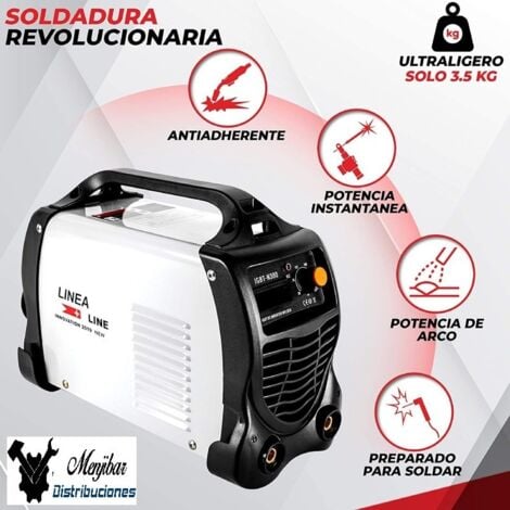 SOLDADOR INVERTER 200A 15KVA POTENCIA IGBT LINEA HD 2020