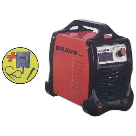SOLDADOR INVERTER MMA300 BRAVO TECH GERMANY