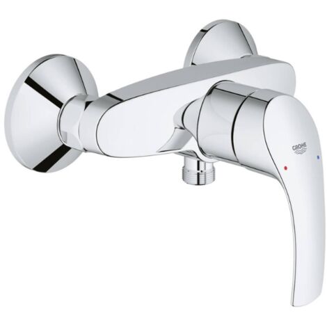 Mezclador de ducha empotrado Grohe Eurosmart en latón cromado