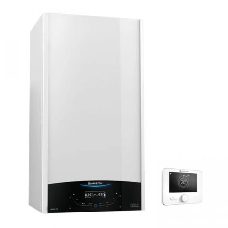 Caldera de condensación de pared con conectividad integrada y Sensys HD blanco incluido - Ariston GENUS ONE + NET 3Z (1/4)