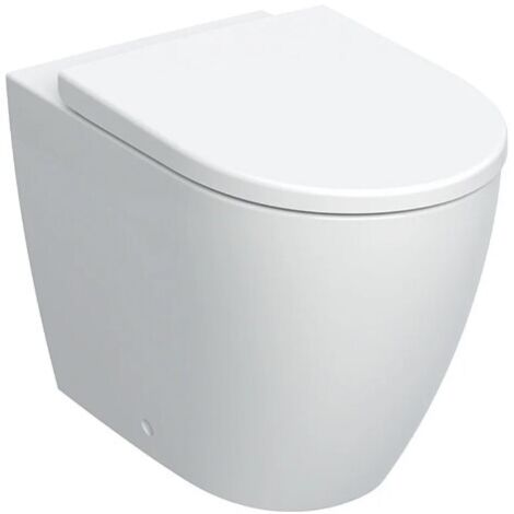 Inodoro empotrado a pared 36x56 cm blanco brillo - Geberit Rimfree Icon