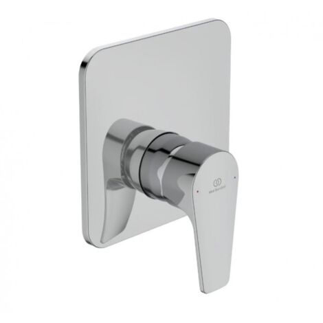 Mezclador monomando de ducha empotrado en latón cromado - Ideal Standard Cerafine - Standard