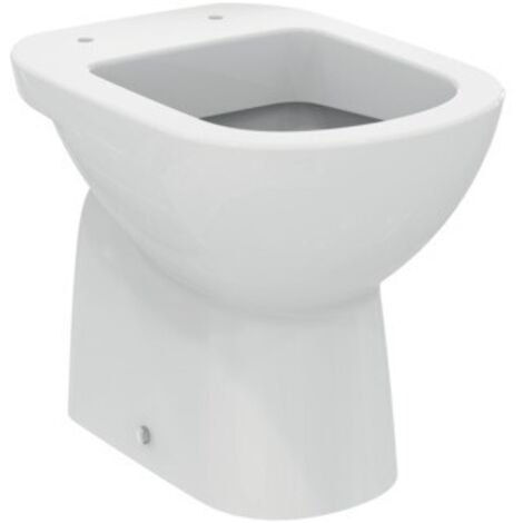 Stand-WC glänzend weiß mit schlankem Sitz - Ideal Standard I.Life - Senza coprivaso