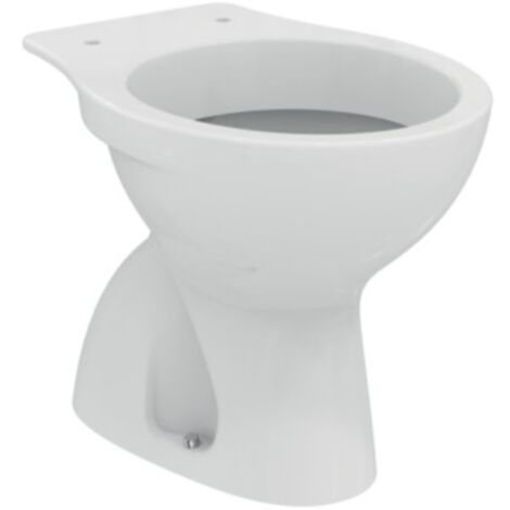 WC lavabo, blanco brillante, de pie - Ideal Standard Eurovit - Con copri wc Standard