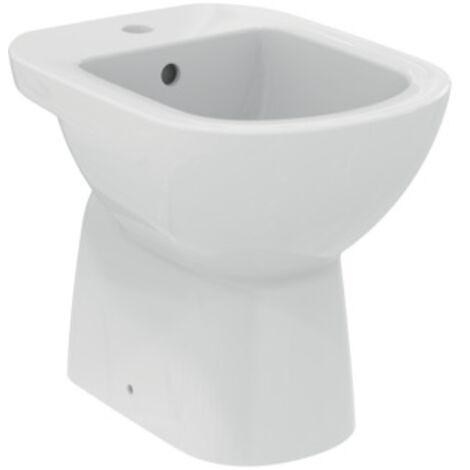 Bidé de pie de un orificio 48,5x36 cm blanco brillo - Ideal Standard Life A