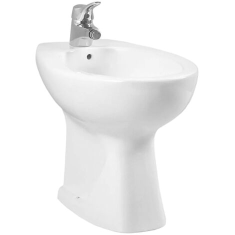 Bidé de suelo en cerámica blanco brillo - Vitra Normus