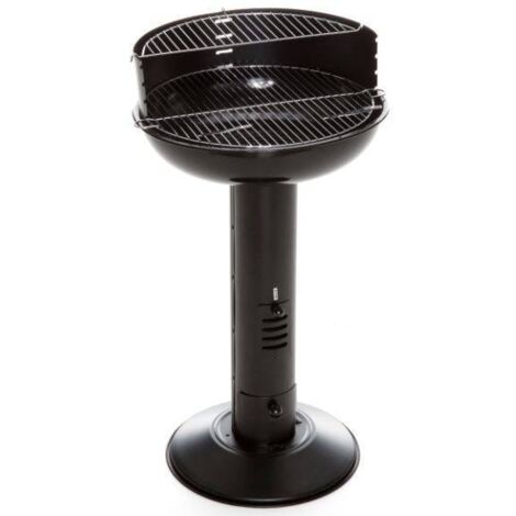 Barbacoa de carbón 46,5 cm de acero negro - Picerno (1/3)