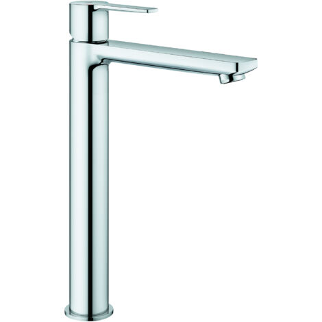 Mezclador monomando de fregadero tamaño XL en latón cromado - Grohe Lineare (1/7)