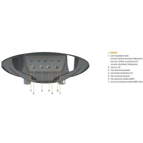 Calentador de Agua Eléctrico Vertical FERROLI Calypso 80L