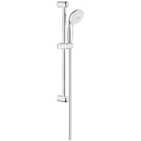 Juego de barra de ducha de 3 chorros en latón cromado - Grohe Tempesta 100 (1/3)